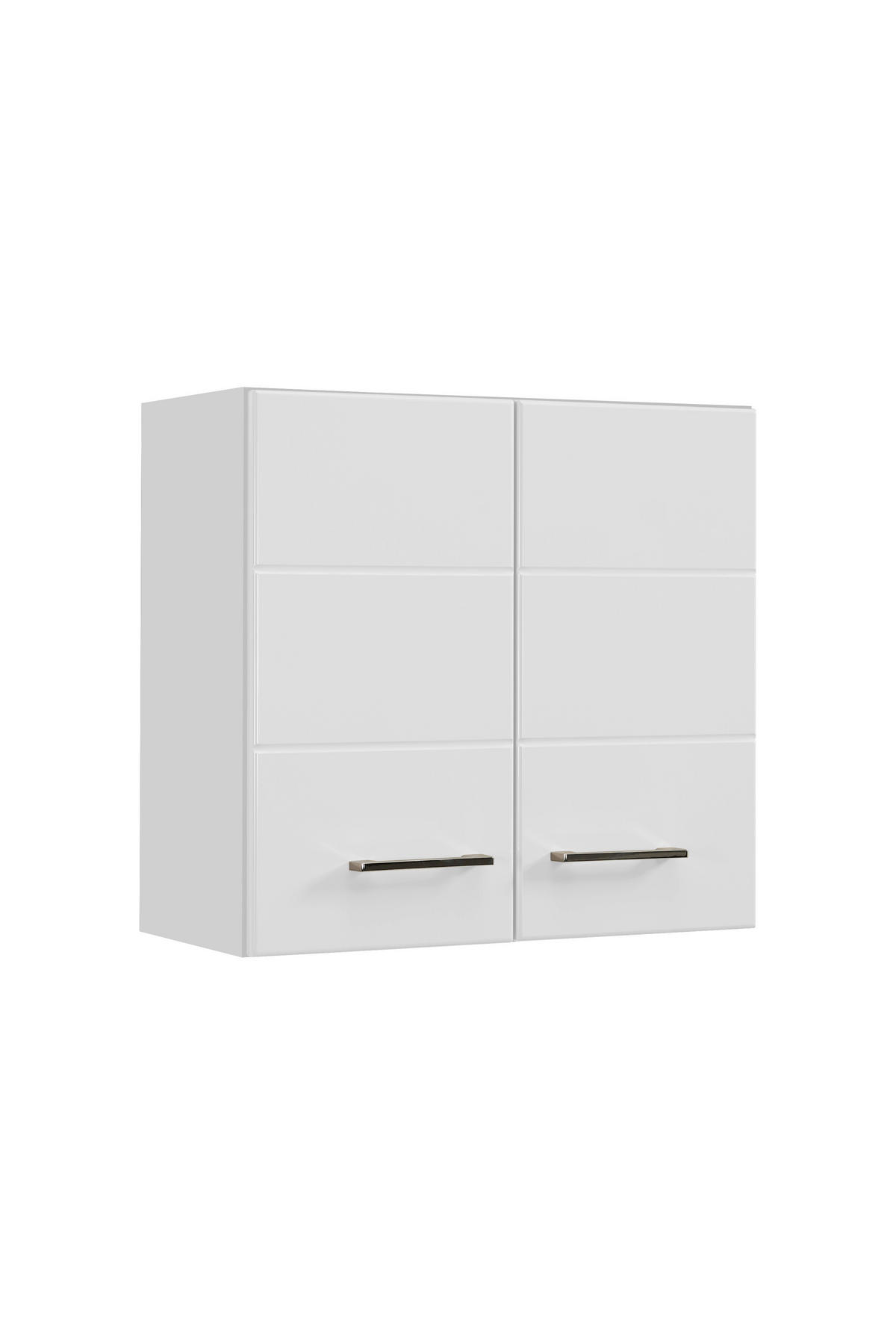 KONYHAI FALISZEKRÉNY - fehér, Basics, műanyag/faalapú anyag (60/57/30cm) - Carryhome