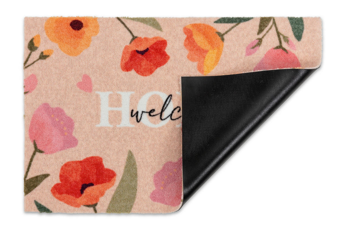 FUßMATTE  50/70 cm  Rosa  - Rosa, Basics, Kunststoff/Textil (50/70cm) - Astra