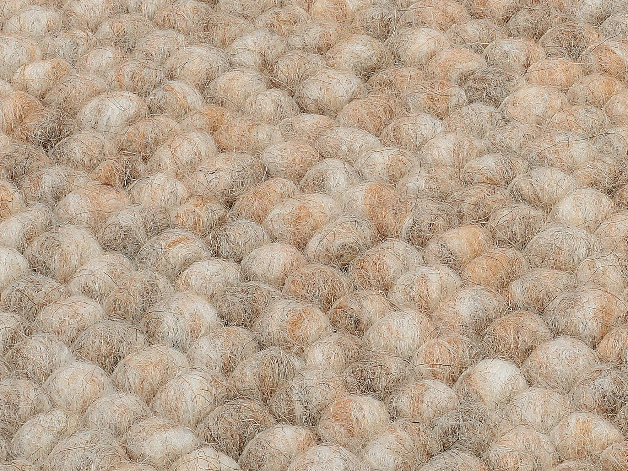 HANDWEBTEPPICH 250/250 cm Helsinki Cappuccino  - Cappuccino, Basics, Textil (250/250cm) - Linea Natura