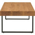 COUCHTISCH in Holz, Holzwerkstoff 100/65/42 cm  - Eichefarben/Schwarz, Design, Holz/Holzwerkstoff (100/65/42cm) - Carryhome
