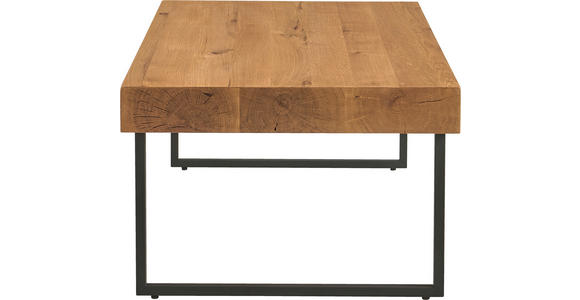 COUCHTISCH in Holz, Holzwerkstoff 100/65/42 cm  - Eichefarben/Schwarz, Design, Holz/Holzwerkstoff (100/65/42cm) - Carryhome