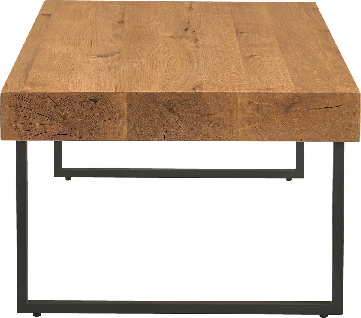 KONFERENČNÝ STOLÍK, čierna, farba duba, drevo, kompozitné drevo, 100/65/42 cm - čierna/farba duba, Design, drevo/kompozitné drevo (100/65/42cm) - Carryhome