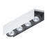 DECKENLEUCHTE - Schwarz/Weiß, Design, Metall (62/13/11cm)