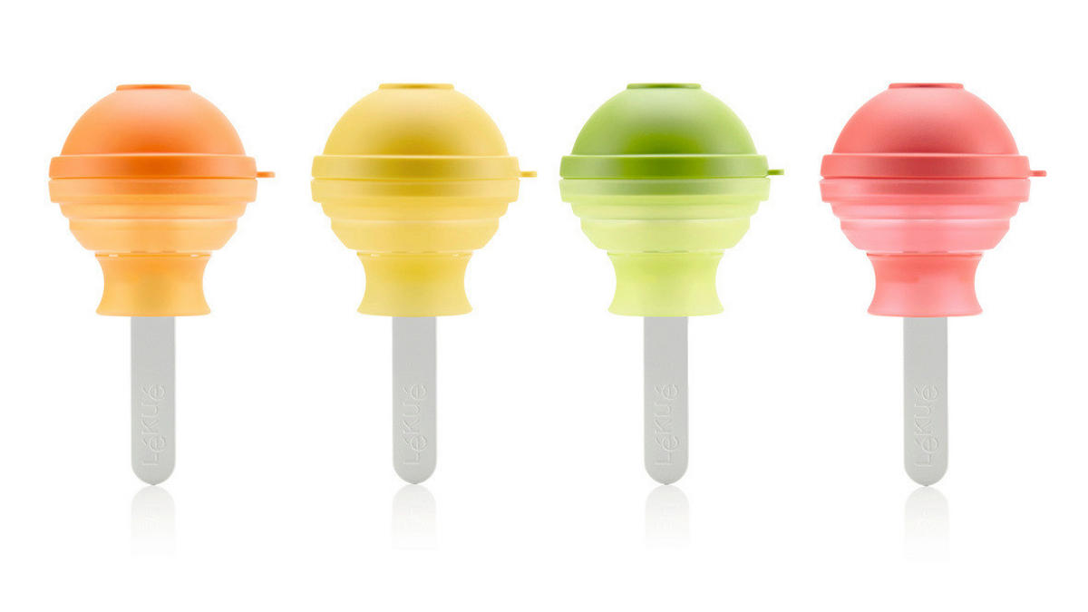 MODLA ZA SLADOLED - višebojna, Osnovno, plastika (6,4/6,8/12cm) - LEKUE