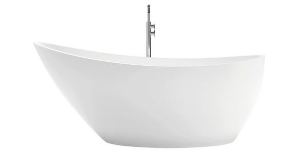 BADEWANNE   - Weiß, Basics, Stein (165/70,5/70cm) - Novel