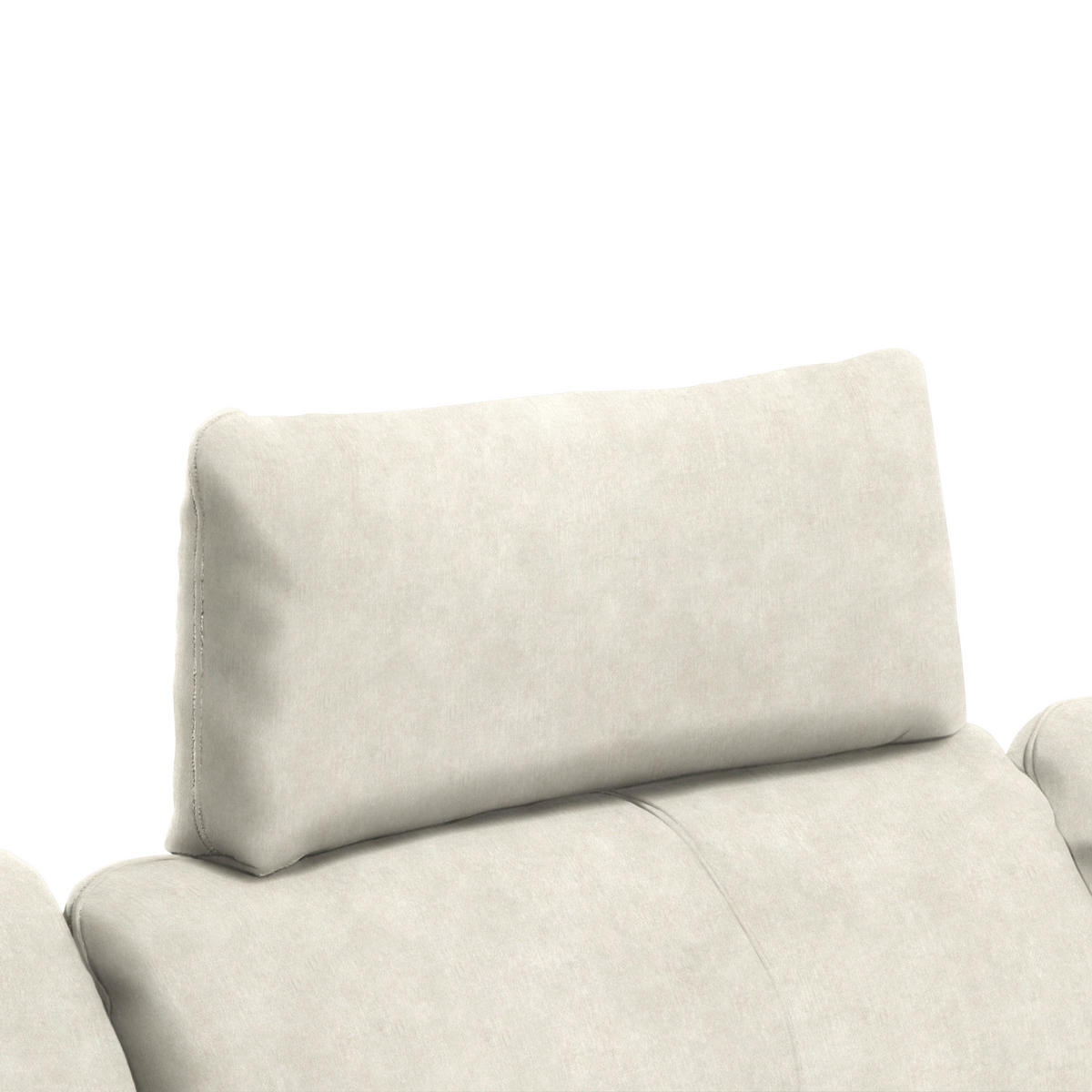 ECKSOFA in Velours Beige  - Beige/Schwarz, Design, Textil/Metall (301/179cm) - Chilliano