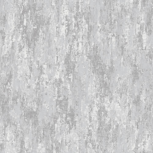 Xora Vliestapete Silber 52x1000 cm
