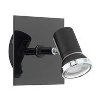 BADEZIMMER-WANDLEUCHTE Tamara 12/12 cm   - Weiß, KONVENTIONELL, Glas/Metall (12/12cm) - Eglo