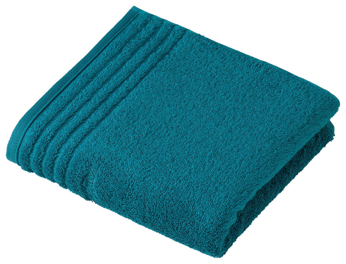 KÉZTÖRLŐ 50/100 cm türkiz  - türkiz, Basics, textil (50/100cm) - Vossen