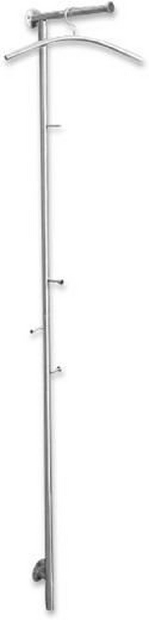 WANDGARDEROBE  in Edelstahlfarben  - Edelstahlfarben, Design, Metall (8,5/193/32cm) - Carryhome