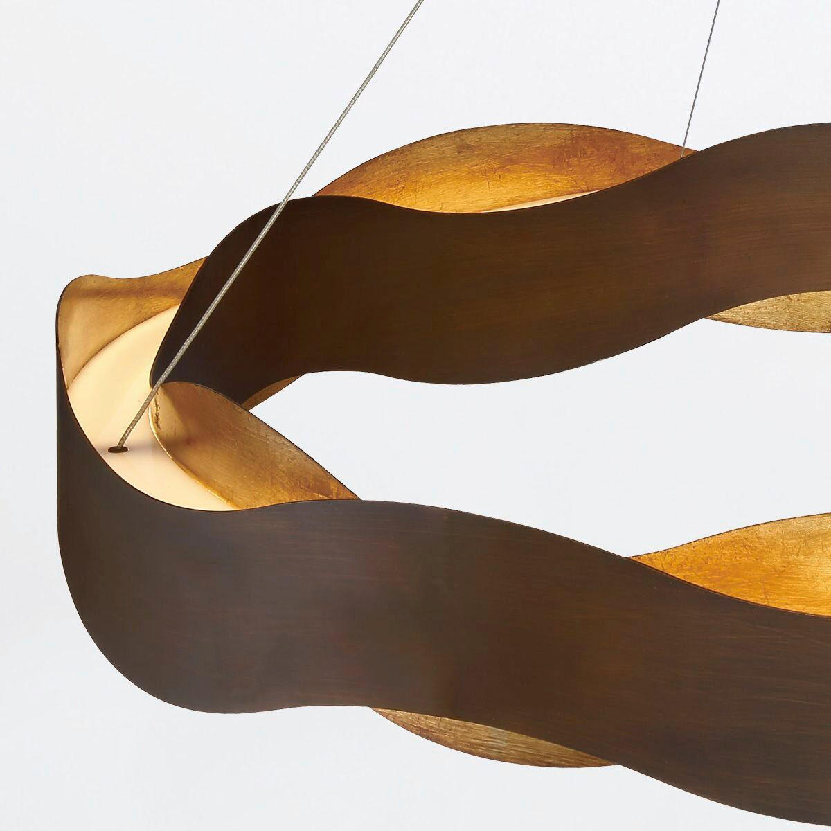 KRONLEUCHTER 61/40 cm    - Multicolor, Design, Metall (61/40cm) - Elstead Lighting