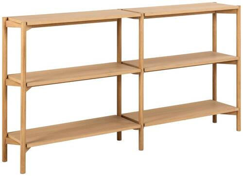 HYLLA i 169/88,4/30 cm ekfärgad  - ekfärgad, Trend, trä (169/88,4/30cm) - MID.YOU