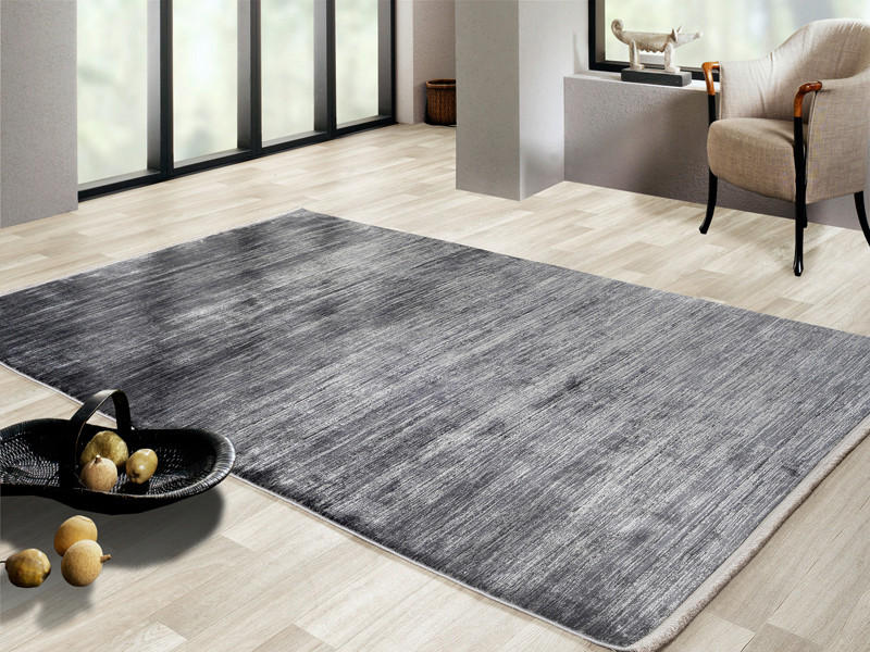 WEBTEPPICH 80/150 cm Brest  - Dunkelgrau/Grau, Design, Textil (80/150cm) - Dieter Knoll