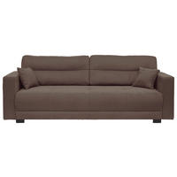 KANAPÉ sötétbarna  - sötétbarna, Basics (240/75/108cm) - Carryhome