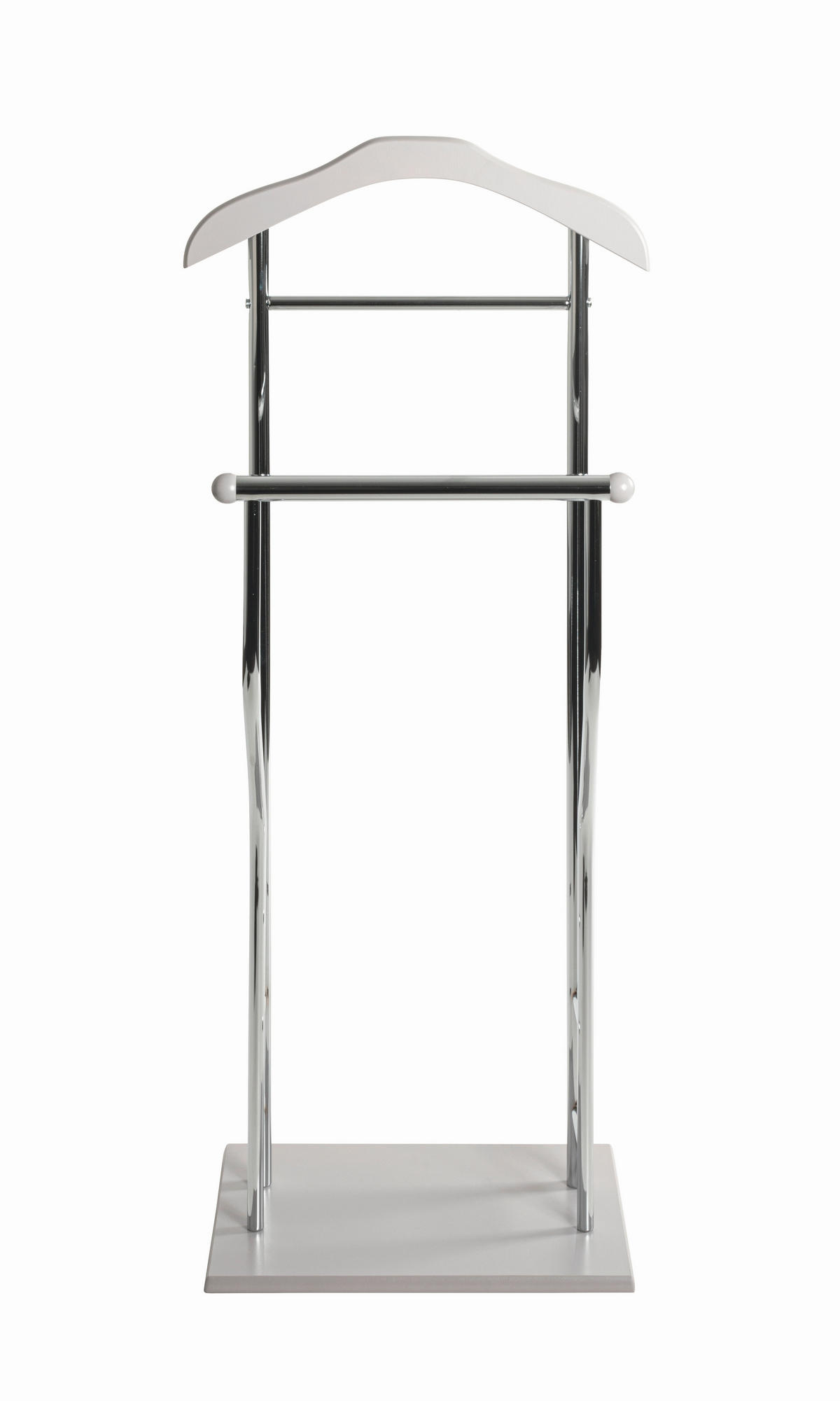 HERRENDIENER in Chromfarben, Kaschmir 45/110/30 cm   - Chromfarben/Kaschmir, Basics, Holzwerkstoff/Metall (45/110/30cm)