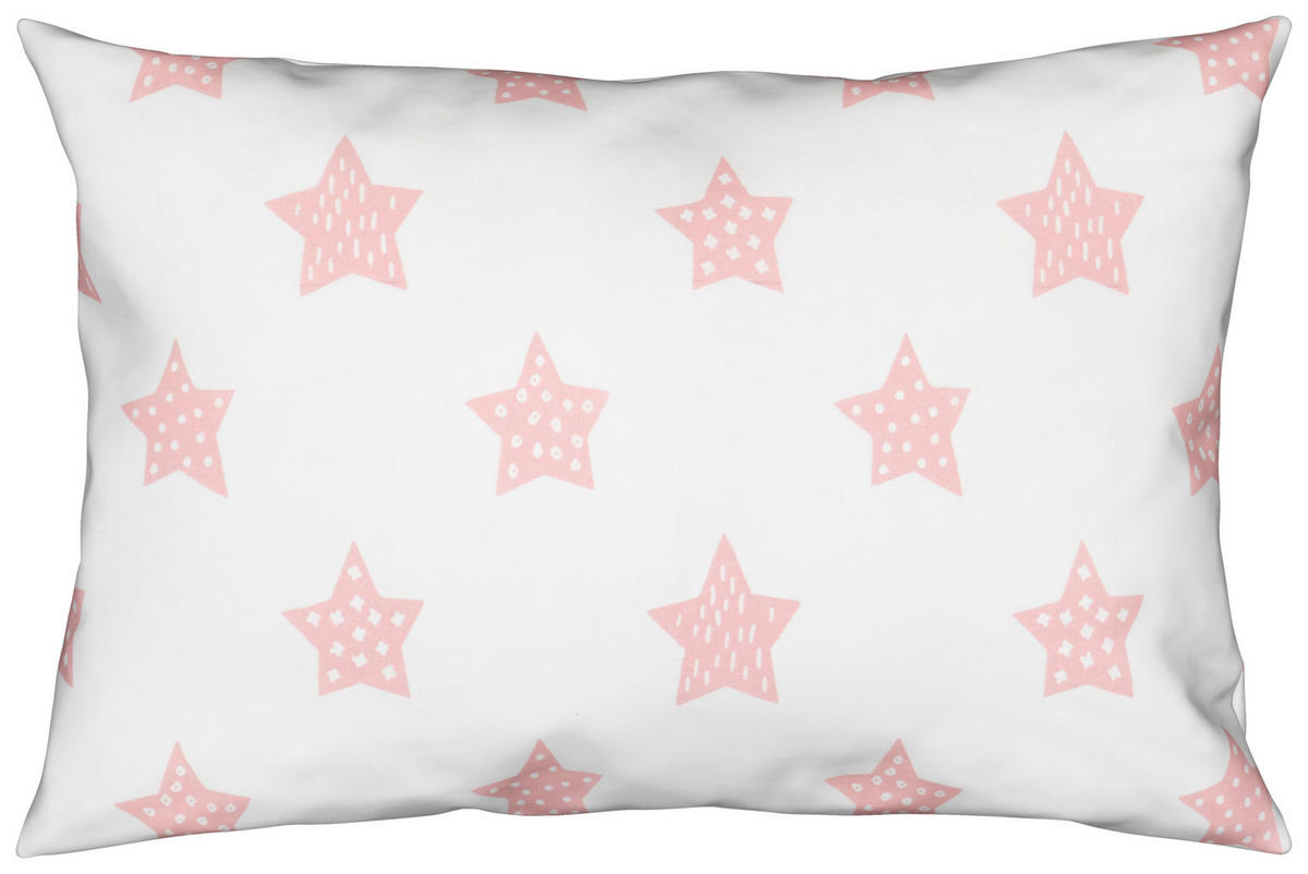DETSKÁ POSTEĽNÁ BIELIZEŇ 100/135 cm  - biela/ružová, Basics, textil (100/135cm) - My Baby Lou