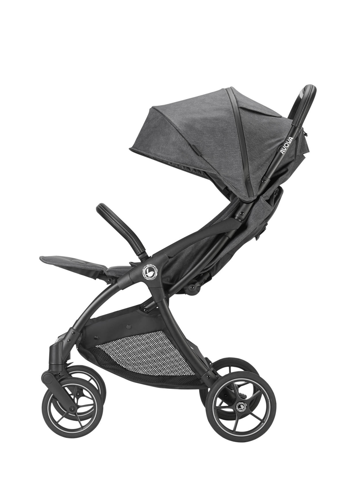 BUGGY City Ranger  - Dunkelgrau/Blaugrau, Basics, Kunststoff/Textil (49/105.5/81cm) - AVOVA