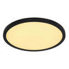 LED-DECKENLEUCHTE 18 W  29,4/2,5 cm    - Weiss/Opal, Design, Kunststoff (29,4/2,5cm) - Globo