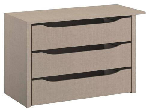 SCHUBKASTENEINSATZ 88/57/45 cm   - Grau, Holzwerkstoff (88/57/45cm) - Carryhome