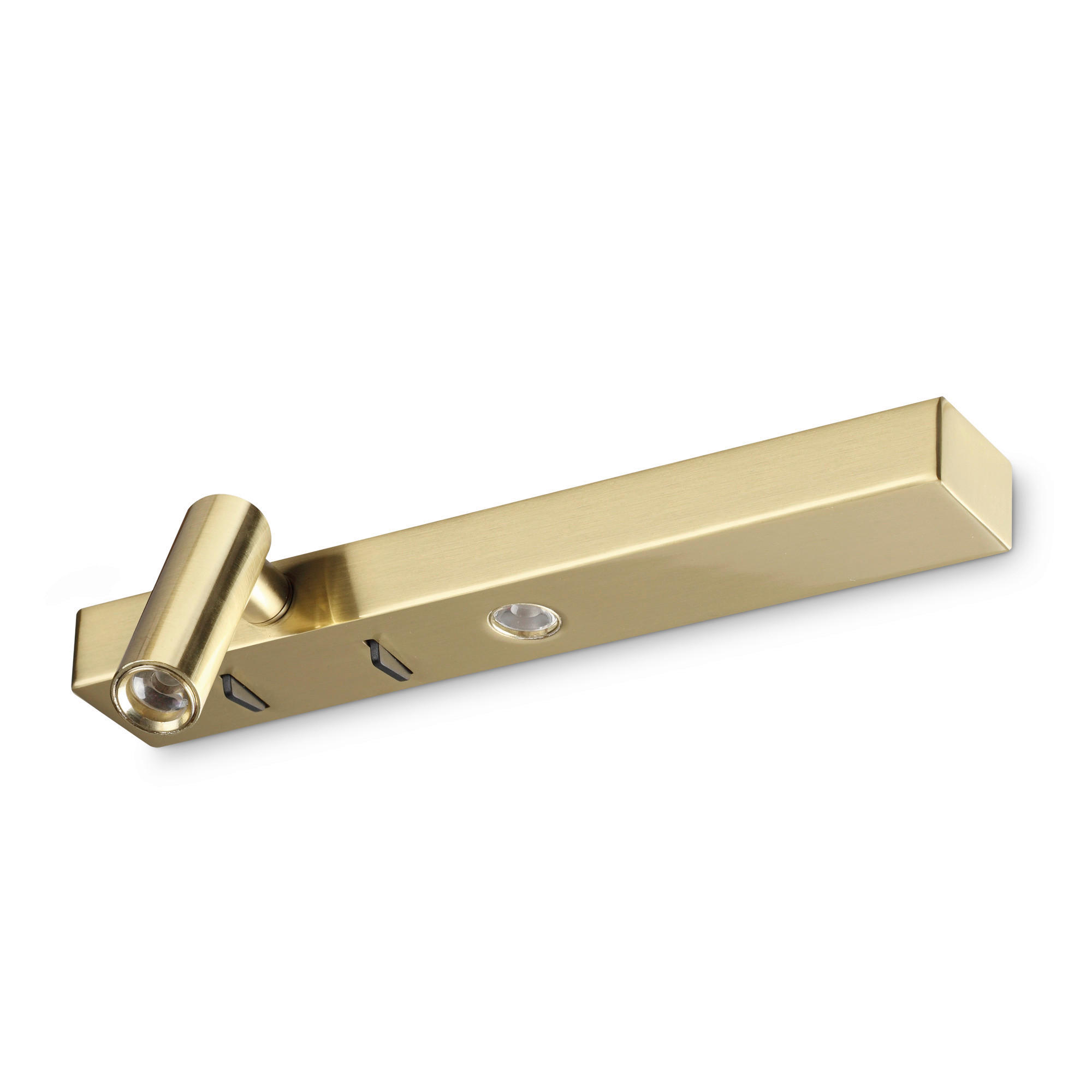LED-WANDLEUCHTE 22/6/6,5 cm   - Messingfarben, Basics, Metall (22/6/6,5cm) - Ideal Lux