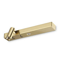 LED-WANDLEUCHTE 22/6/6,5 cm   - Messingfarben, Basics, Metall (22/6/6,5cm) - Ideal Lux