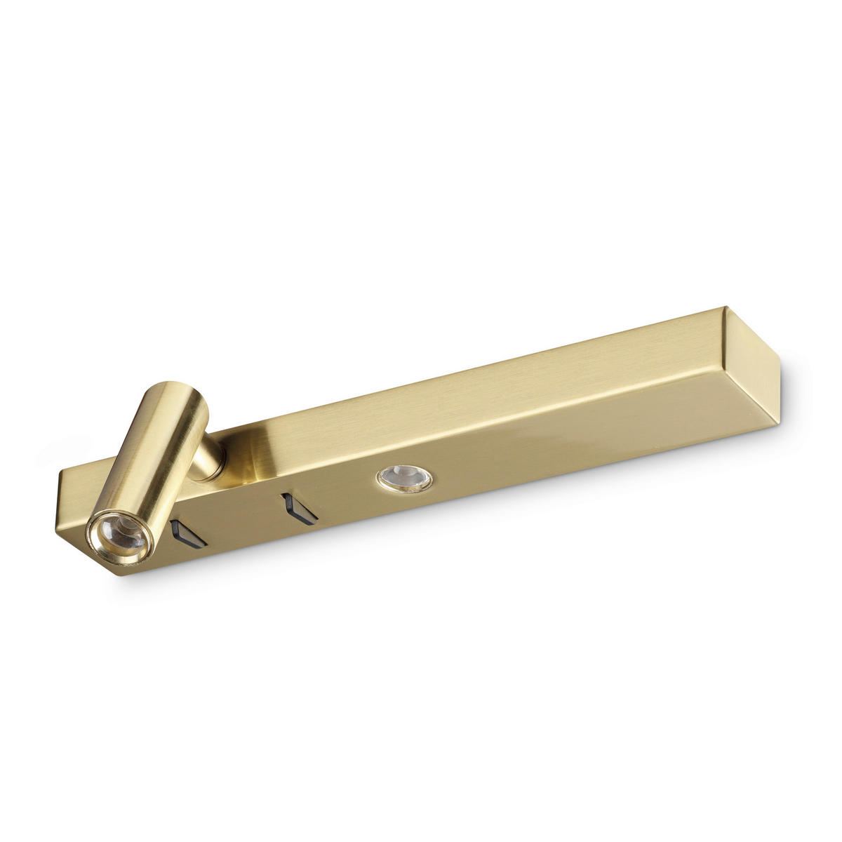 LED-WANDLEUCHTE 22/6/6,5 cm   - Messingfarben, Basics, Metall (22/6/6,5cm) - Ideal Lux
