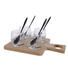 Tapas-Set Porzellan Glas, Holz, Keramik - Braun/Weiß, Glas/Holz Tapas-Set Porzellan Glas, Holz, Keramik - Braun/Weiß, Glas/Holz