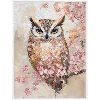 METALLBILD Tiere, Blumen  - Multicolor, Basics, Metall (60/80/4cm) - Euroart