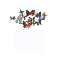WANDDEKO Metall  - Multicolor/Braun, Design, Metall (5/90/52cm) - MID.YOU