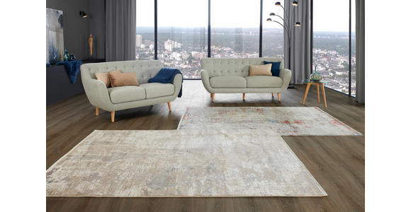 WEBTEPPICH 80/150 cm Selene  - Beige, Design, Textil (80/150cm) - Dieter Knoll