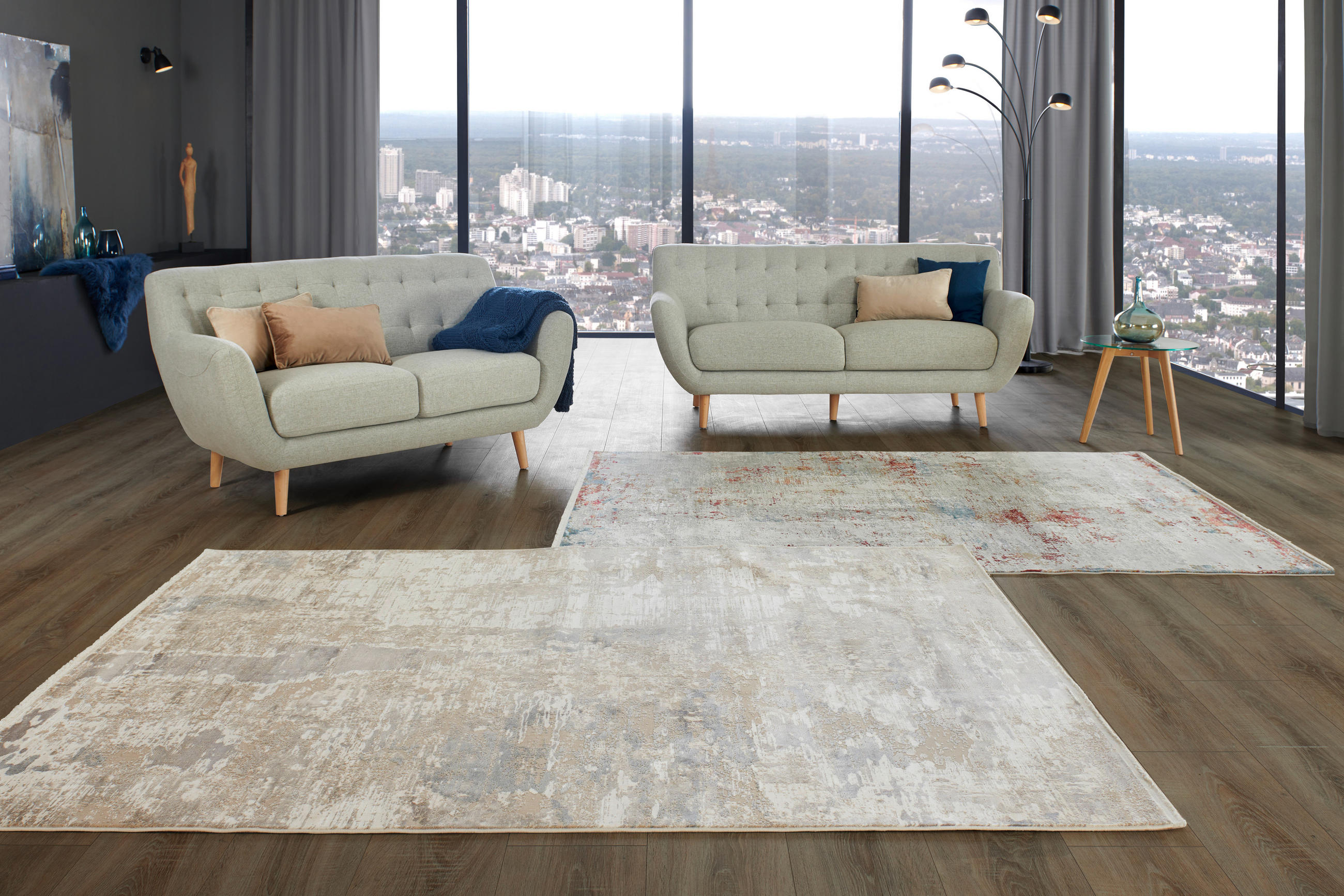 SZŐTT SZŐNYEG  Selene  - bézs, Design, textil (240/340cm) - Dieter Knoll