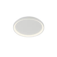 LED-DECKENLEUCHTE Mori 57/6.5 cm   - Weiß, KONVENTIONELL, Kunststoff/Metall (57/6.5cm) - Helestra