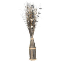 STRUK - siva/bela, Prirodno, prirodni materijali (100cm) - Ambia Home