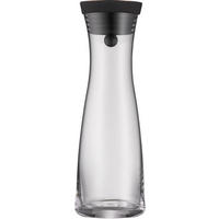WASSERKARAFFE 1 L    - Edelstahlfarben/Schwarz, Basics, Glas/Kunststoff (1l) - WMF