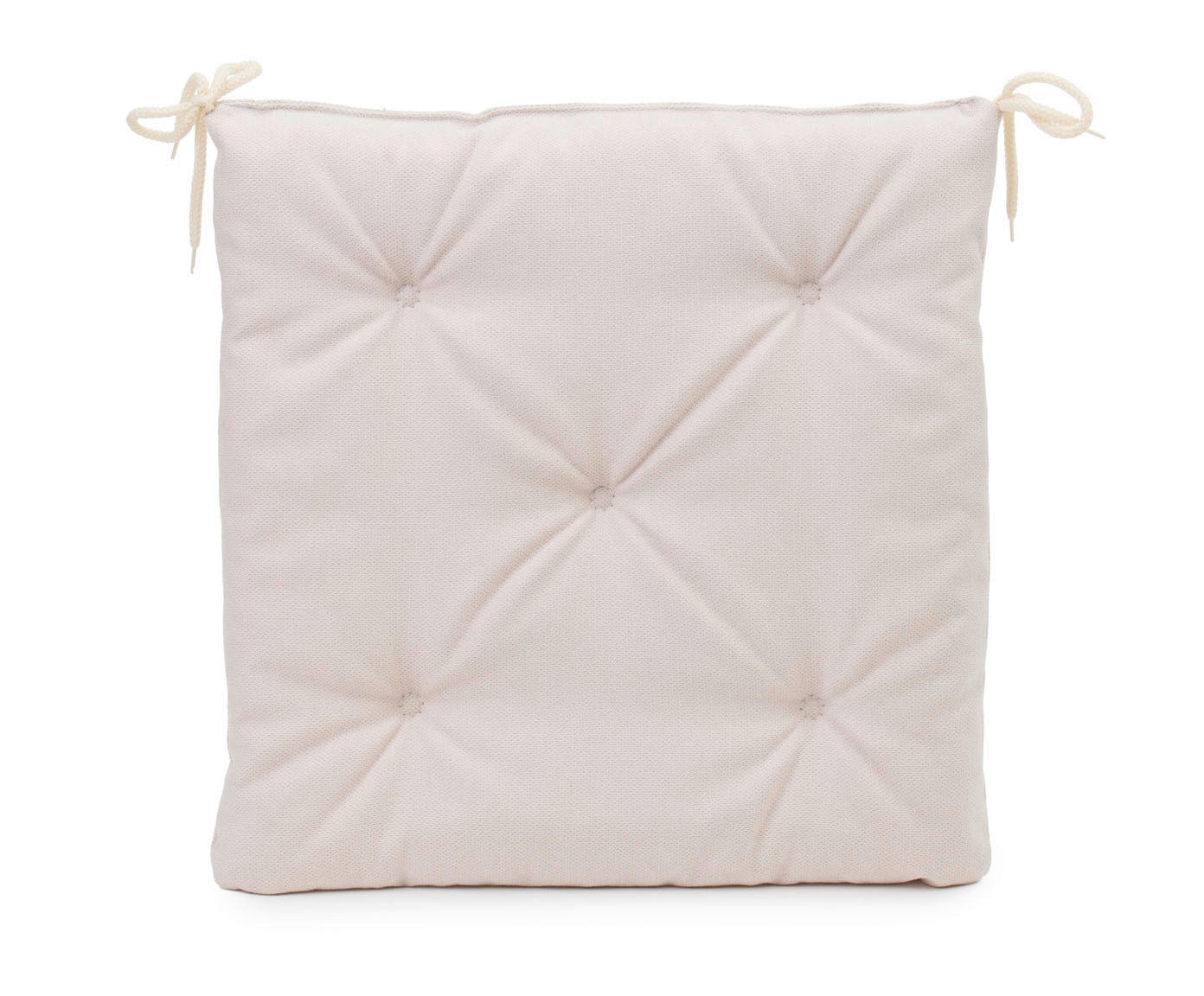 PODSEDÁK, 40/40/4 cm - krémová, Basics, textil (40/40/4cm) - Novel