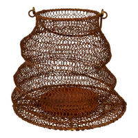 WINDLICHT Rostfarben 20/20 cm  - Rostfarben, LIFESTYLE, Metall (20/20cm)