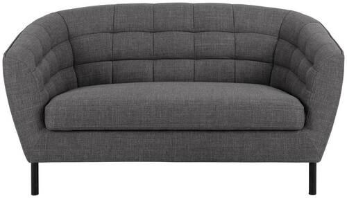 MID.YOU DVOJMIESTNA POHOVKA, textil, antracitová