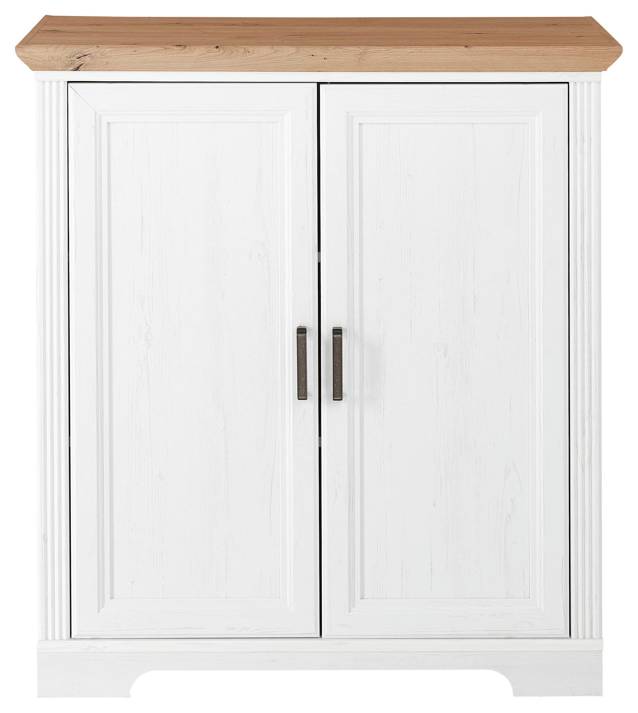KOMMODE  in 93/102/41 cm  - Schwarz/Eiche Artisan, Design, Holzwerkstoff/Metall (93/102/41cm) - Landscape