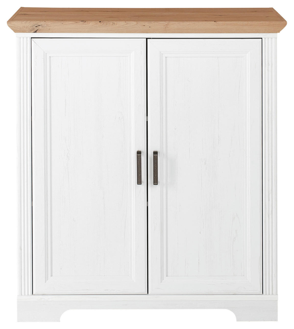 KOMODA, barvy pinie, dub artisan, 93/102/41 cm - černá/barvy pinie, Design, kov/kompozitní dřevo (93/102/41cm) - Landscape
