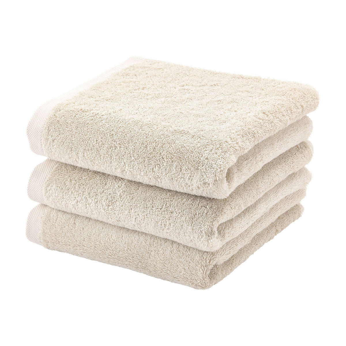 HANDTUCH London Creme  - Creme, Basics, Textil (55/100cm) - Aquanova