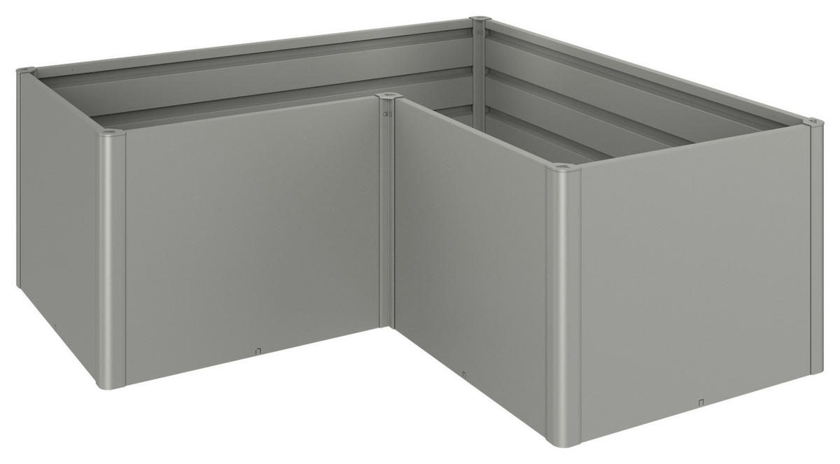HOCHBEET - Grau, Design, Metall (201/201cm) - Biohort