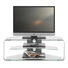 TV-ELEMENT 114/40/40 cm - Alufarben, Design, Glas/Metall (114/40/40cm) TV-ELEMENT 114/40/40 cm - Alufarben, Design, Glas/Metall (114/40/40cm)