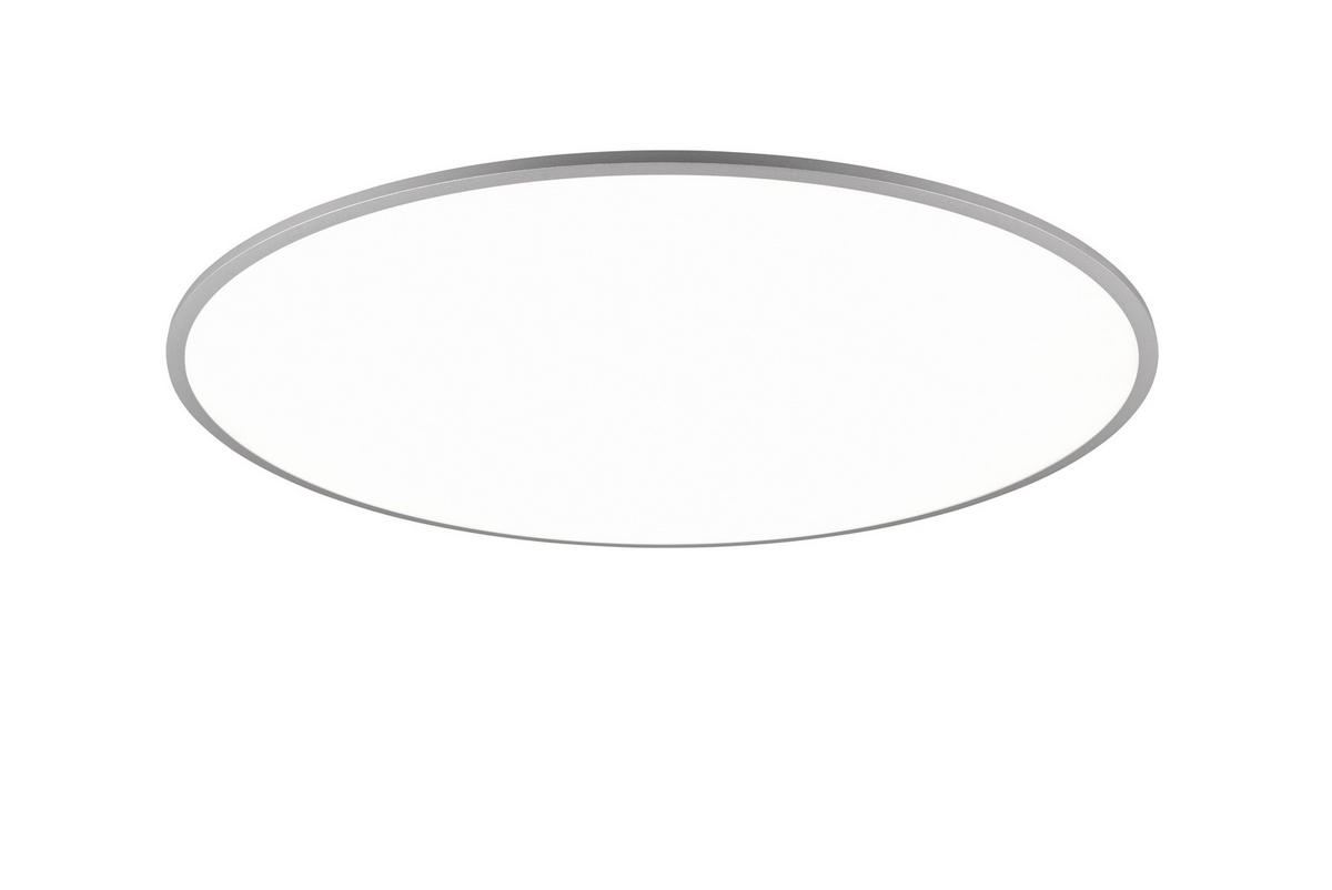LED-DECKENLEUCHTE 100/5 cm   - Titanfarben, Basics, Metall (100/5cm) - Trio Leuchten