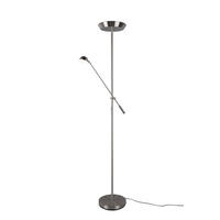 PODNA LED LAMPA - boja nikla, Osnovno, metal (180/28/50cm)
