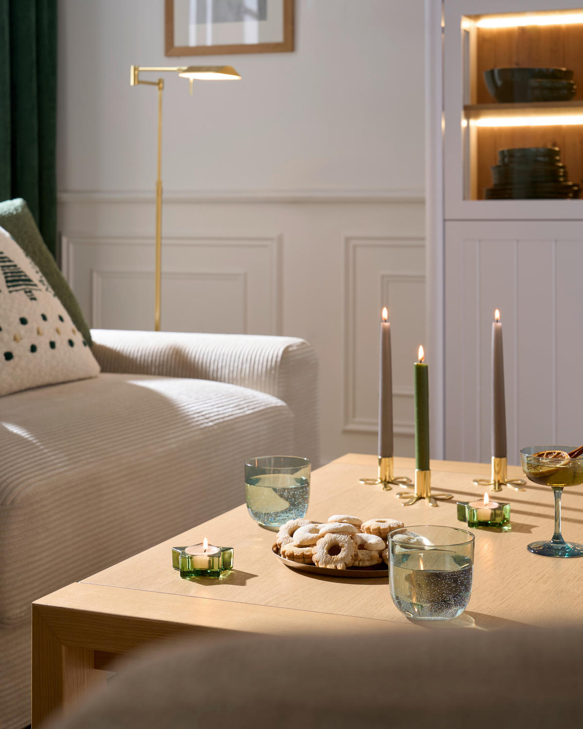 MEGA POHOVKA, textil, krémová - černá/krémová, Moderní, textil/plast (278/93/112cm) - Carryhome