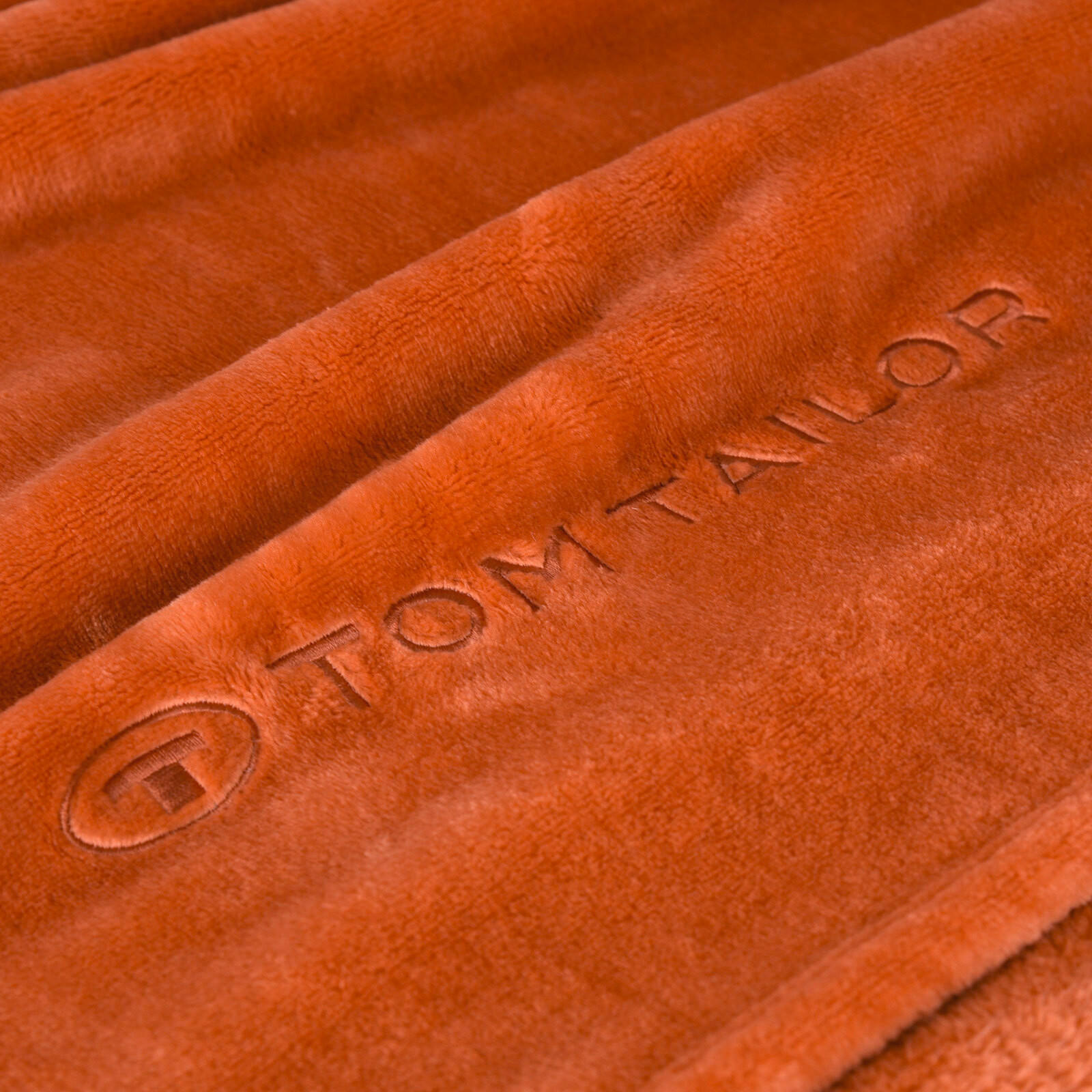DECKE 150/200 cm  - Koralle, Basics, Textil (150/200cm) - Tom Tailor