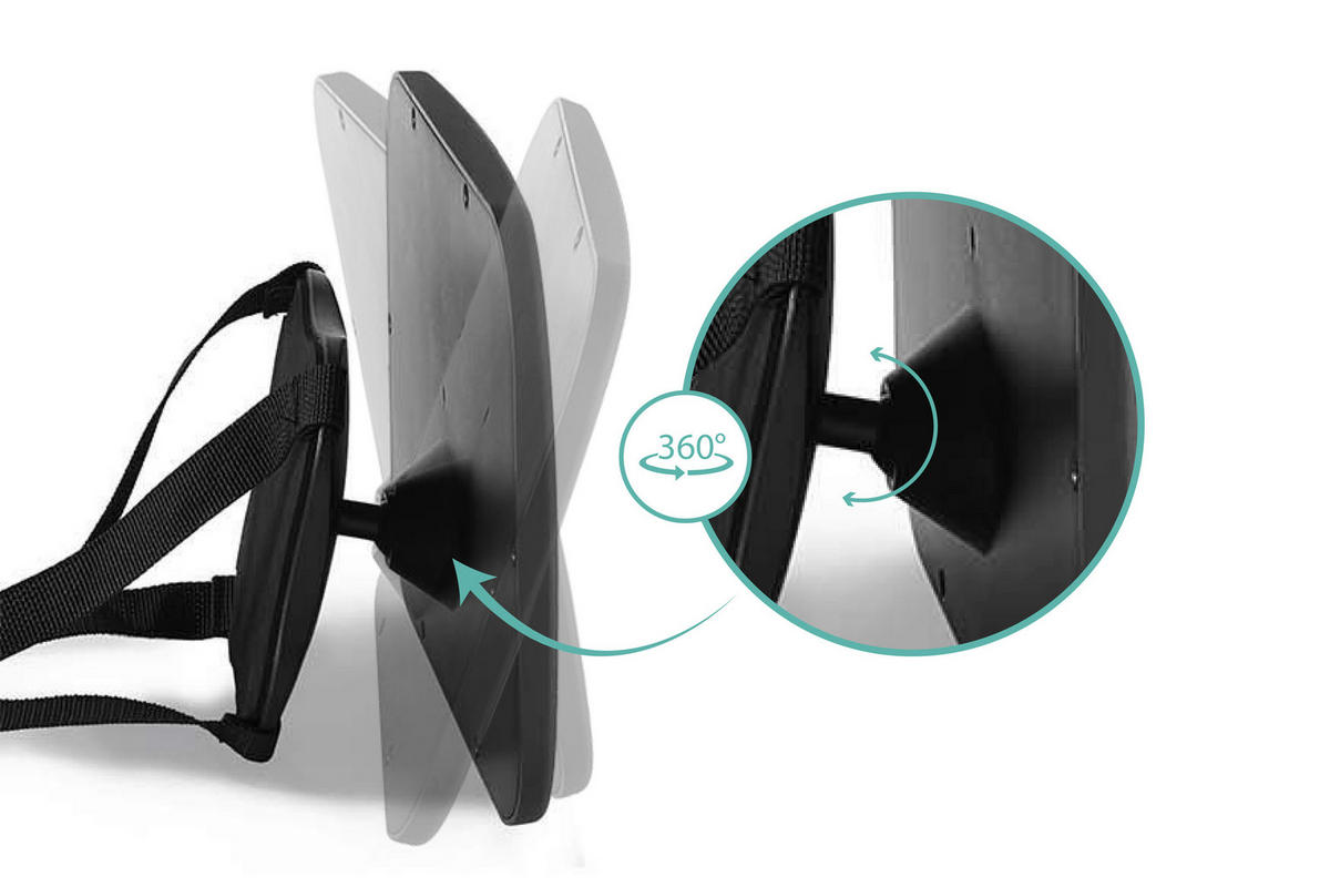Auto-rückspiegel Für Babys Auf Dem Rücksitz Mit Klarem Weitwinkelblick,  Einfach Und Sicher, Hochwertig & Erschwinglich