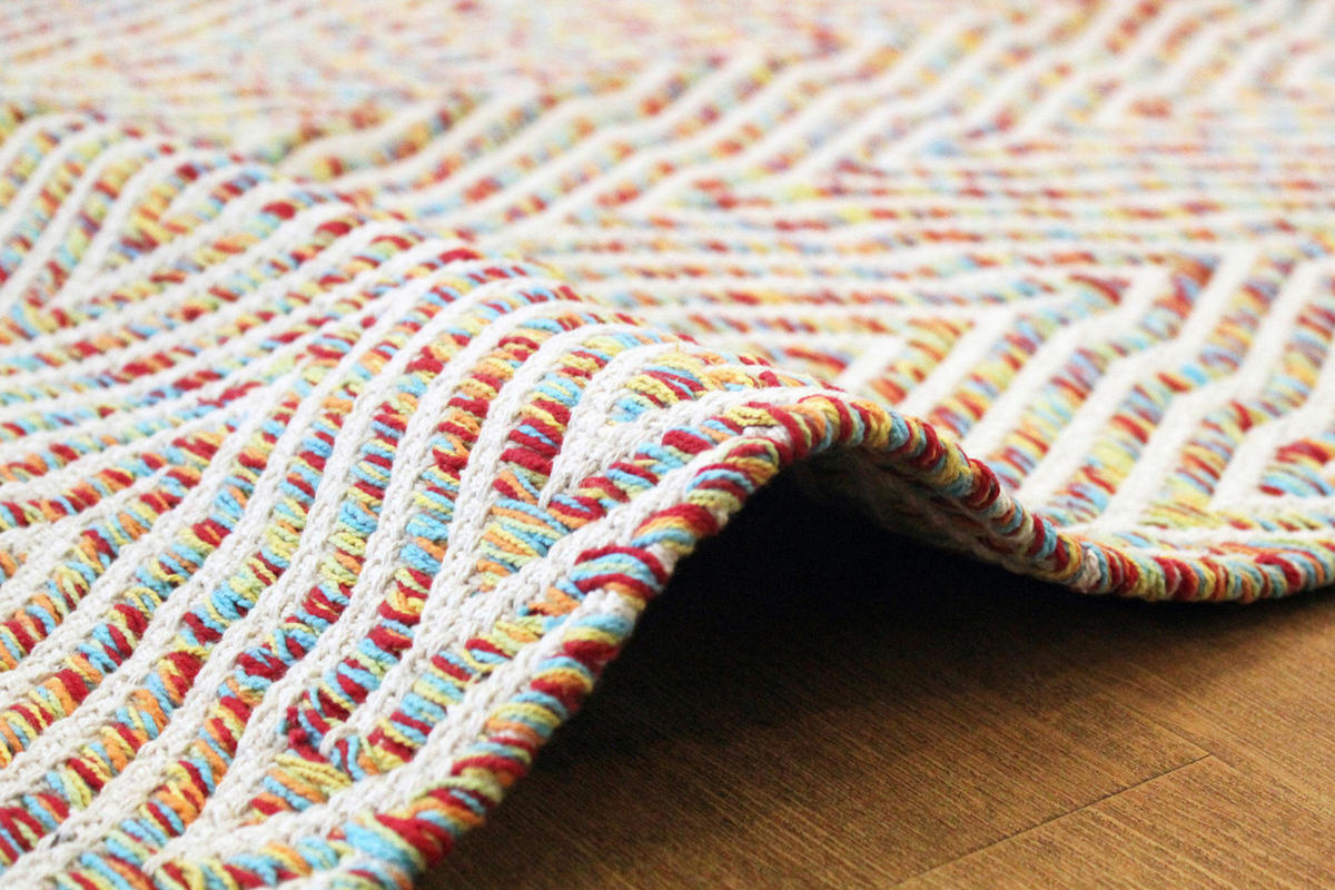 FLACHWEBETEPPICH 80/150 cm Multicolor  - Multicolor, LIFESTYLE, Textil (80/150cm)