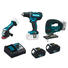 MAKITA SPEZIAL-SET DLX2019-A - Türkis/Schwarz, KONVENTIONELL, Kunststoff/Metall (8,5kg) - Makita MAKITA SPEZIAL-SET DLX2019-A - Türkis/Schwarz, KONVENTIONELL, Kunststoff/Metall (8,5kg) - Makita