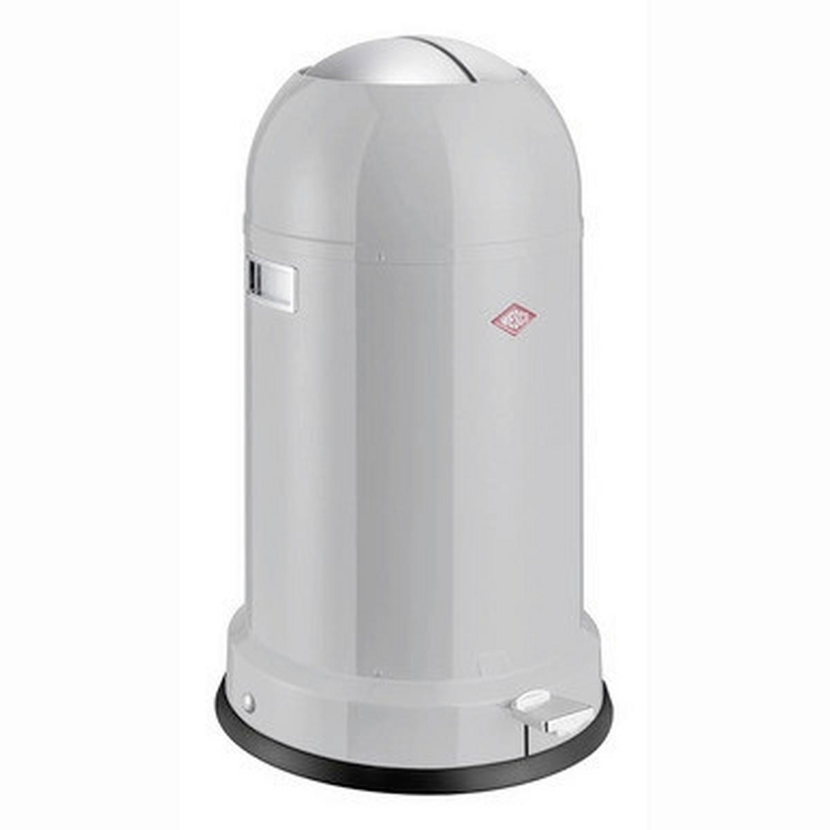 ABFALLEIMER 33 L  - Silberfarben/Hellgrau, Basics, Metall (41/41/69cm) - Wesco